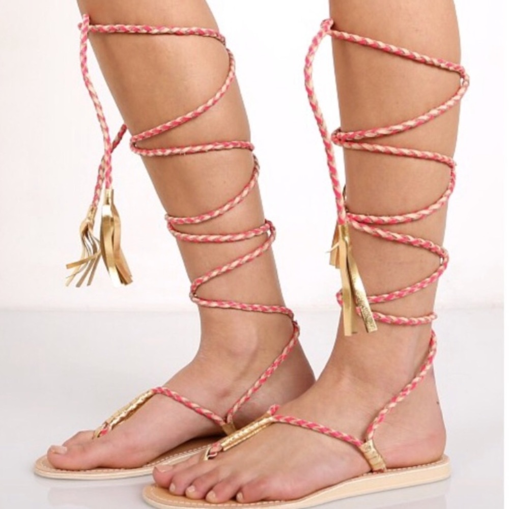 L Space Gili Wrap Braid Scandals Coral